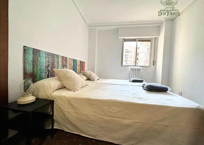 Dos Torres Baldur Alfajeria Parking Privado Gratis Apartmán Zaragoza